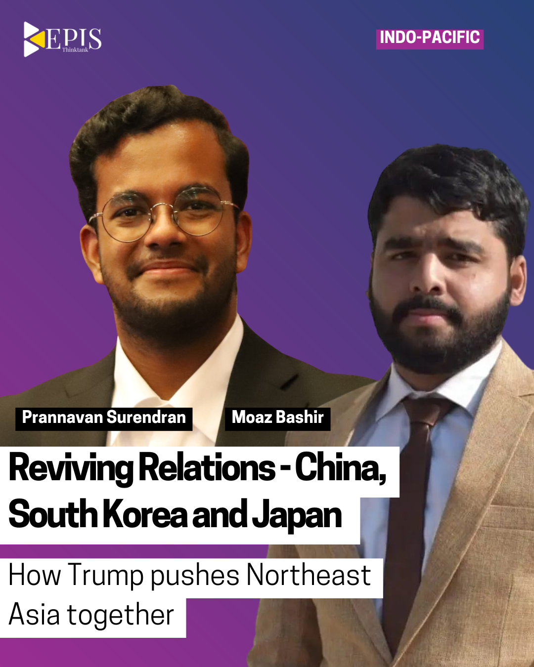 Reviving Relations – China, South Korea and Japan