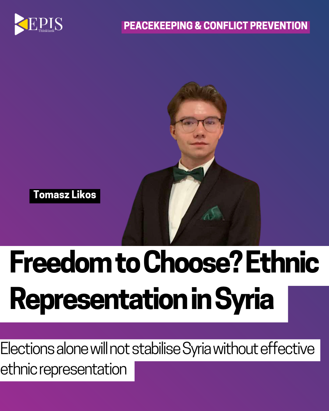 Freedom to choose in Syria